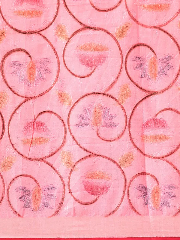 Pink_colour_Cotton_Saree_for_Women
