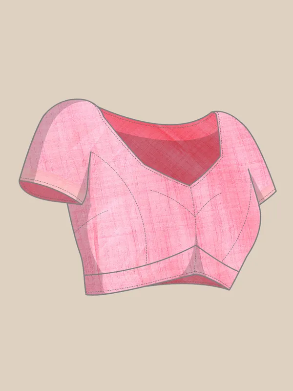 Pink_colour_Cotton_Saree_for_Women
