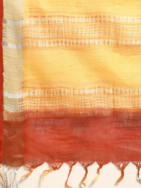 Yellow_colour_Cotton_Saree_for_Women