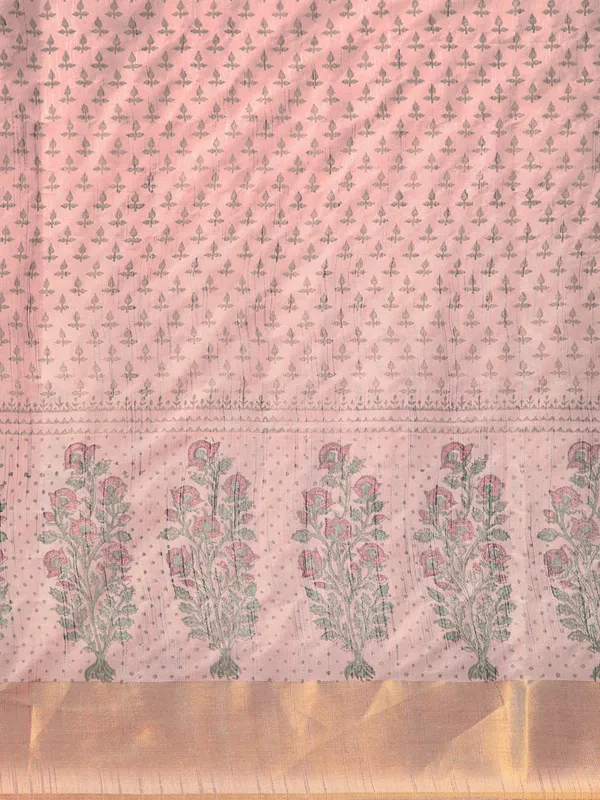 Grey_colour_Silk_Blend_Saree_for_Women
