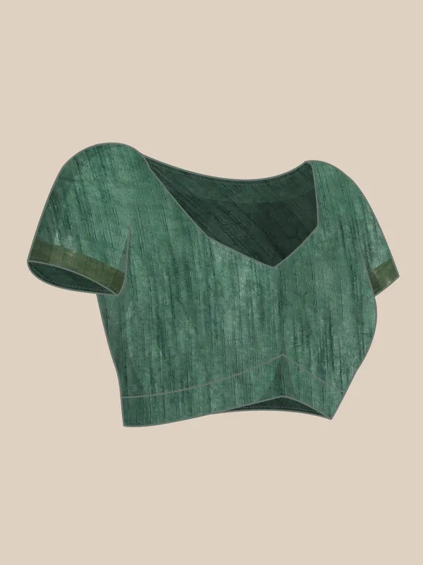 Green_colour_Silk_Blend_Saree_for_Women