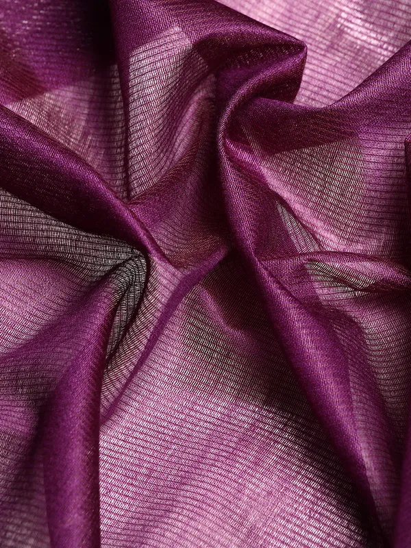 Purple_colour_Silk_Blend_Saree_for_Women