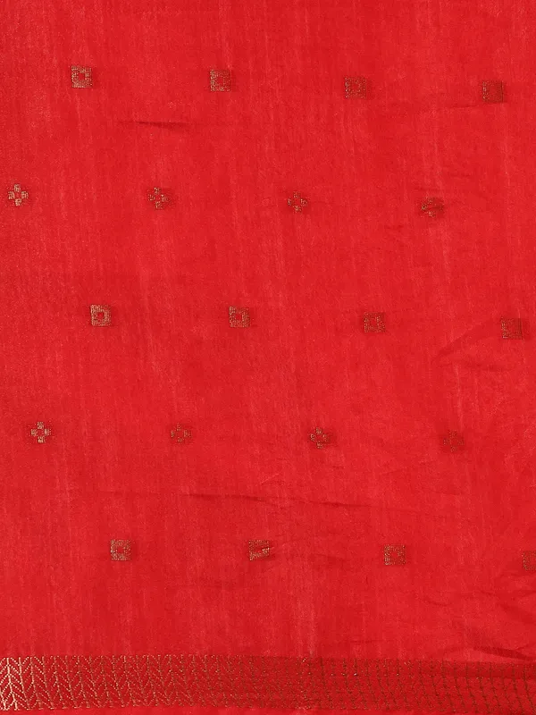Red_colour_Silk_Blend_Saree_for_Women