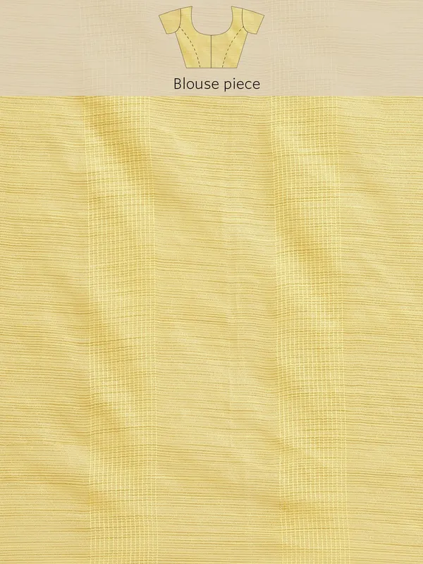 Yellow_colour_Silk_Blend_Saree_for_Women