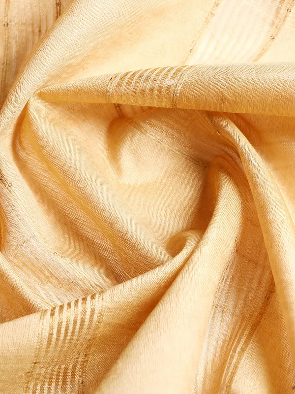 Beige_colour_Silk_Blend_Saree_for_Women