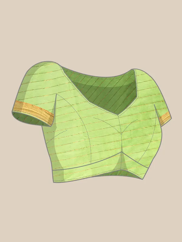 Green_colour_Silk_Blend_Saree_for_Women