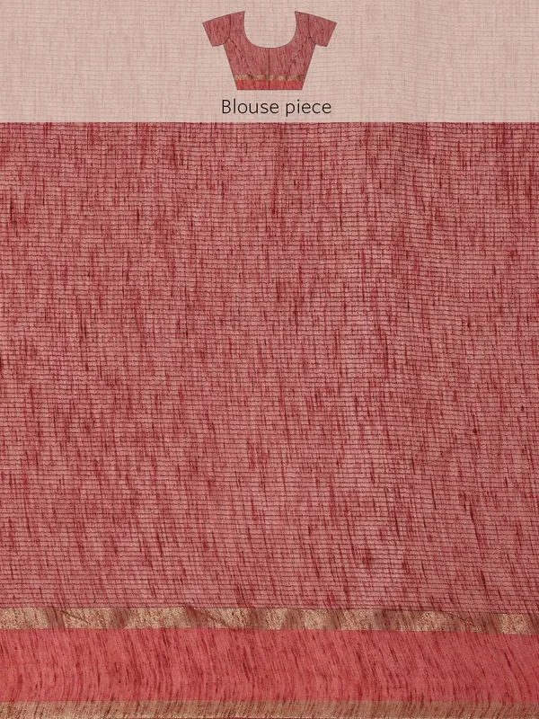 Pink_colour_Silk_Blend_Saree_for_Women