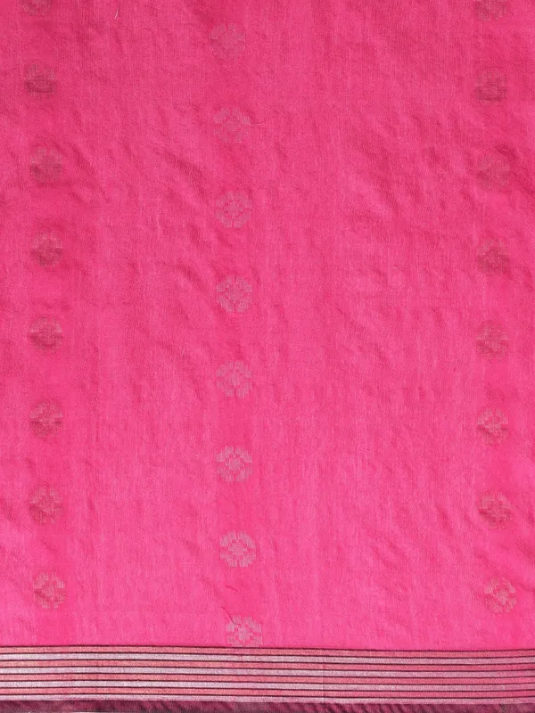 Pink_colour_Silk_Blend_Saree_for_Women