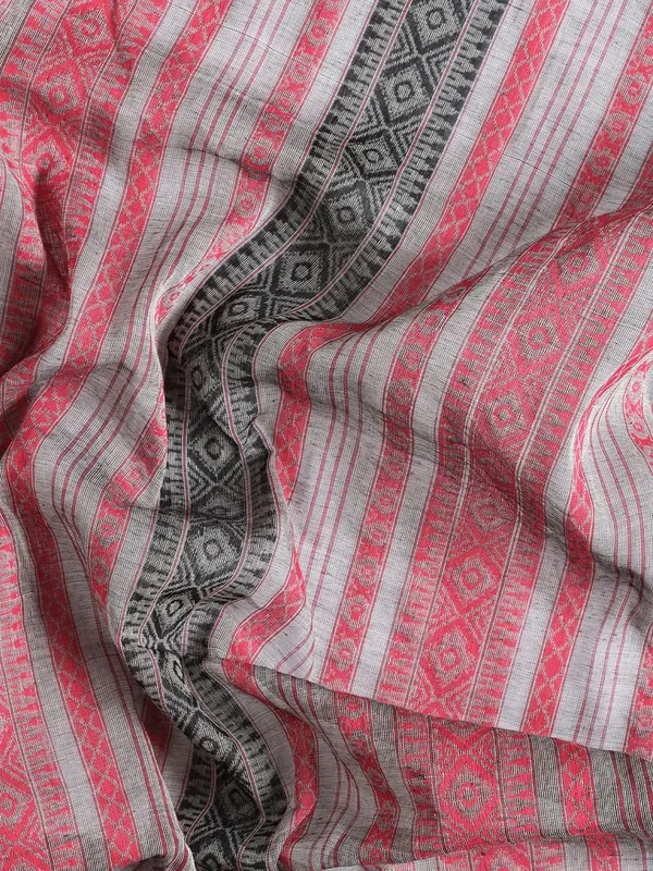 Grey_colour_Pure_Cotton_Saree_for_Women