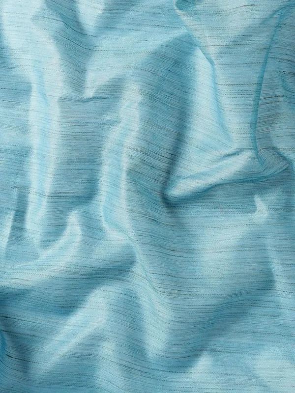 Blue_colour_Silk_Blend_Saree_for_Women