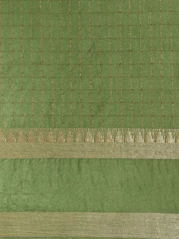 Green_colour_Silk_Blend_Saree_for_Women