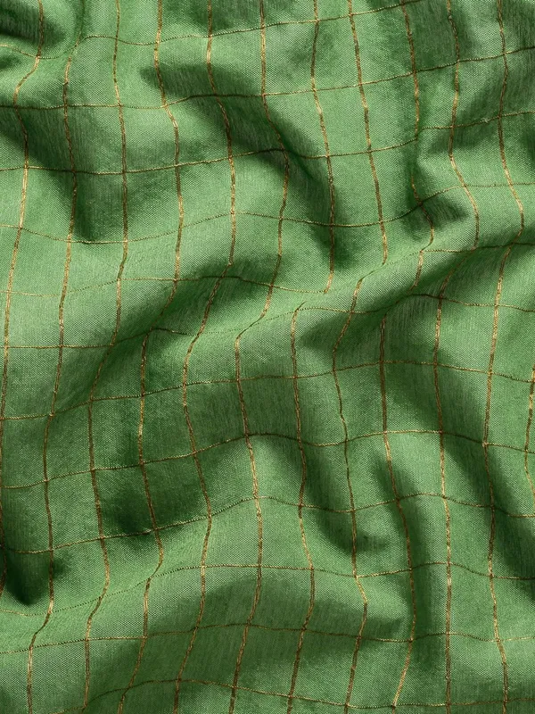 Green_colour_Silk_Blend_Saree_for_Women