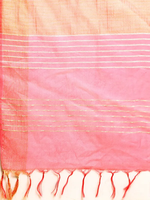 Pink_colour_Silk_Blend_Saree_for_Women