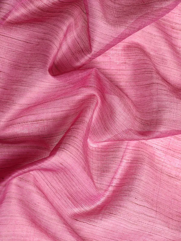 Pink_colour_Silk_Blend_Saree_for_Women