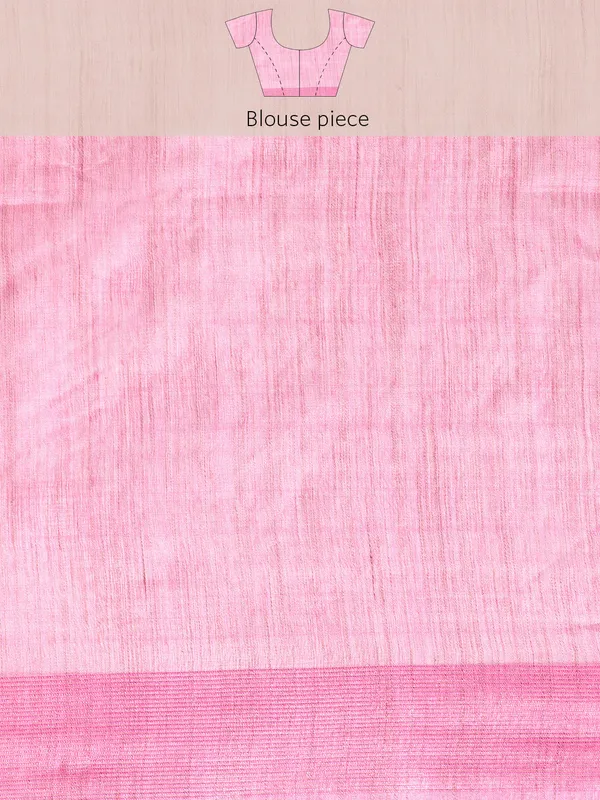 Pink_colour_Silk_Blend_Saree_for_Women
