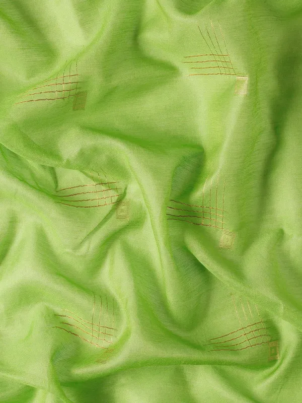 Green_colour_Silk_Blend_Saree_for_Women