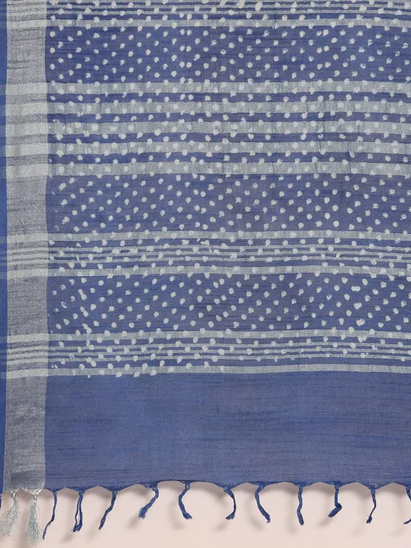 Blue_colour_Pure_Cotton_Saree_for_Women