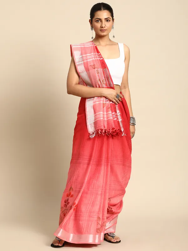 Red_colour_Cotton_Saree_for_Women