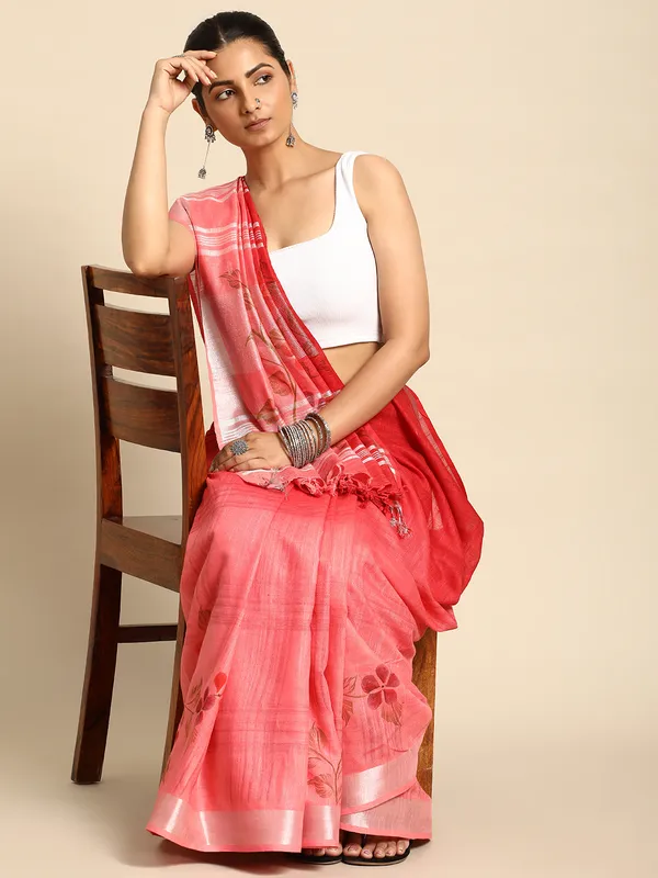 Red_colour_Cotton_Saree_for_Women