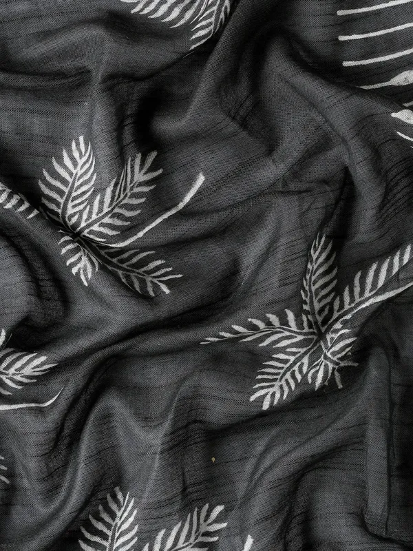 Black_colour_Pure_Cotton_Saree_for_Women