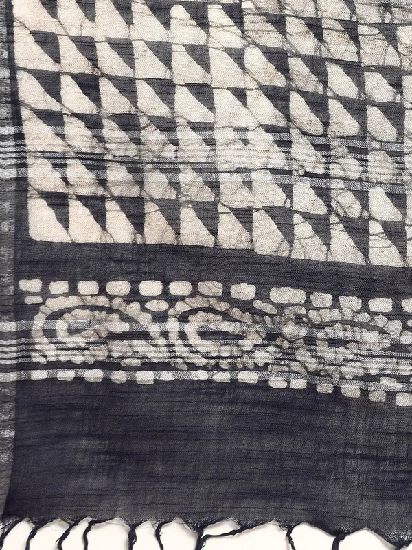 Black_colour_Pure_Cotton_Saree_for_Women