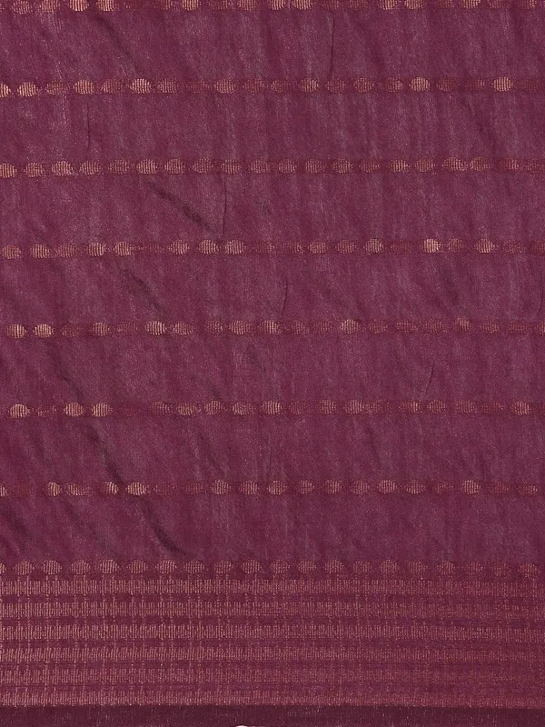 Purple_colour_Silk_Blend_Saree_for_Women