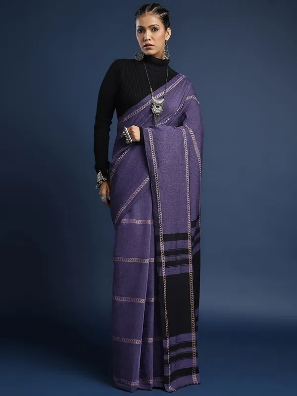 Blue_colour_Pure_Cotton_Saree_for_Women