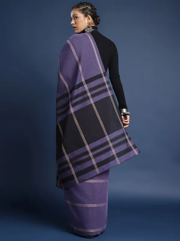 Blue_colour_Pure_Cotton_Saree_for_Women