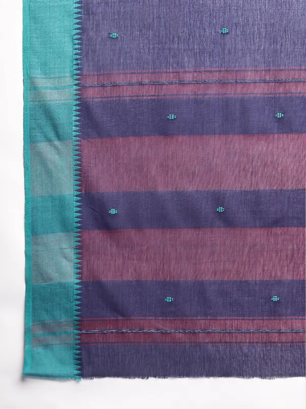 Purple_colour_Pure_Cotton_Saree_for_Women