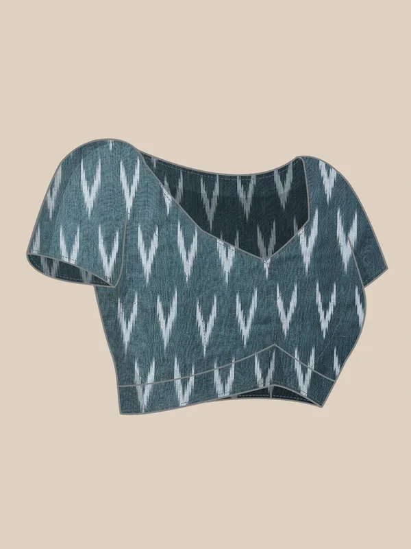 Blue_colour_Pure_Cotton_Saree_for_Women