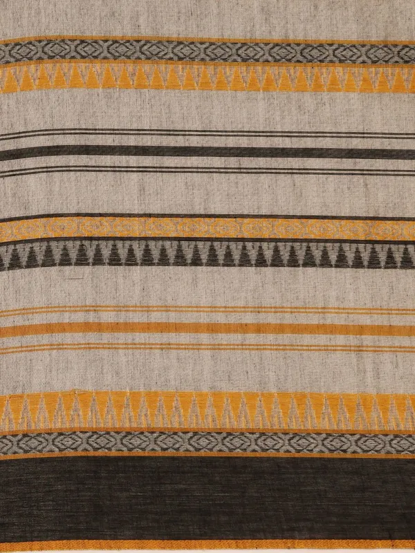 Grey_colour_Pure_Cotton_Saree_for_Women