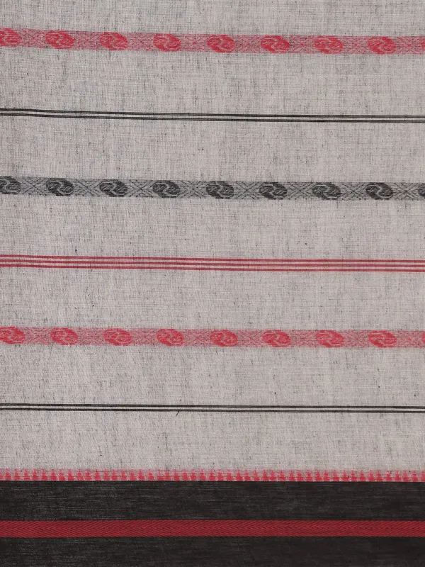 Grey_colour_Pure_Cotton_Saree_for_Women