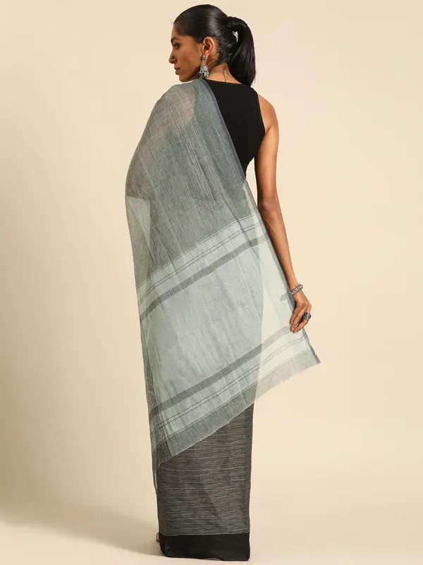 Black_colour_Pure_Cotton_Saree_for_Women