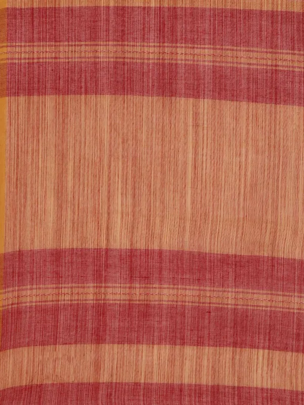 Maroon_colour_Pure_Cotton_Saree_for_Women