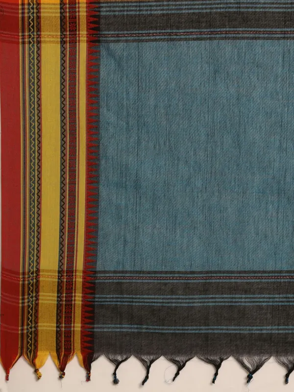 Yellow_colour_Pure_Cotton_Saree_for_Women