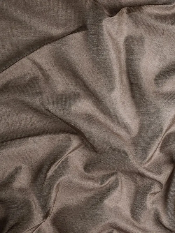 Brown_colour_Silk_Blend_Saree_for_Women