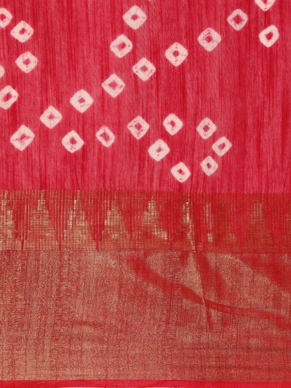 Pink_colour_Silk_Blend_Saree_for_Women