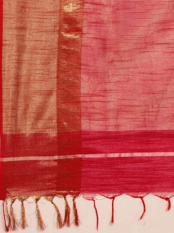 Pink_colour_Silk_Blend_Saree_for_Women