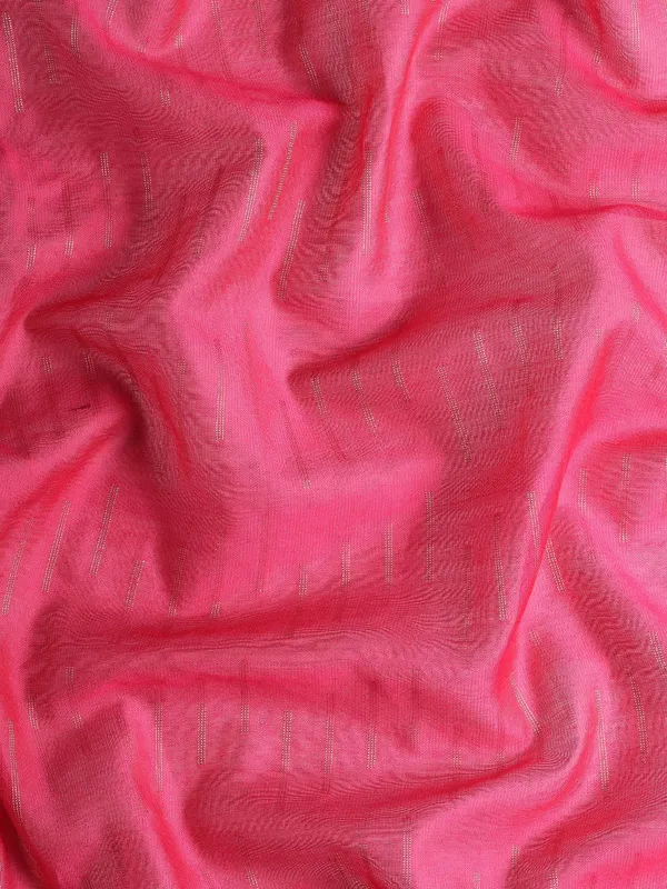 Pink_colour_Silk_Blend_Saree_for_Women