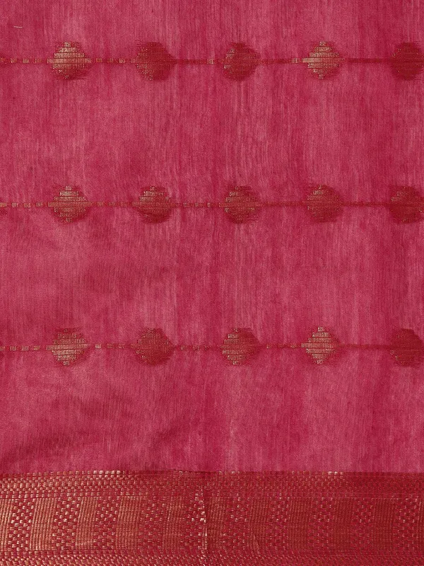 Purple_colour_Silk_Blend_Saree_for_Women