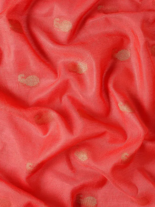 Red_colour_Silk_Blend_Saree_for_Women