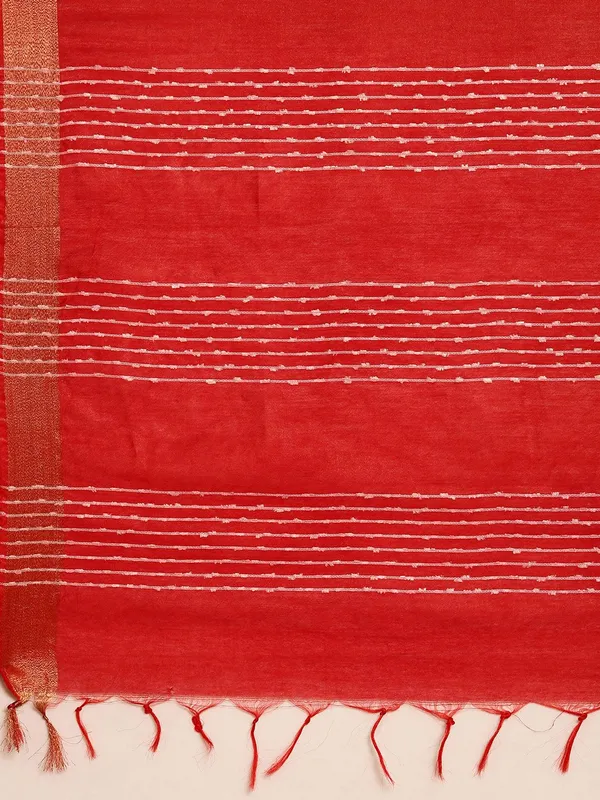 Red_colour_Silk_Blend_Saree_for_Women