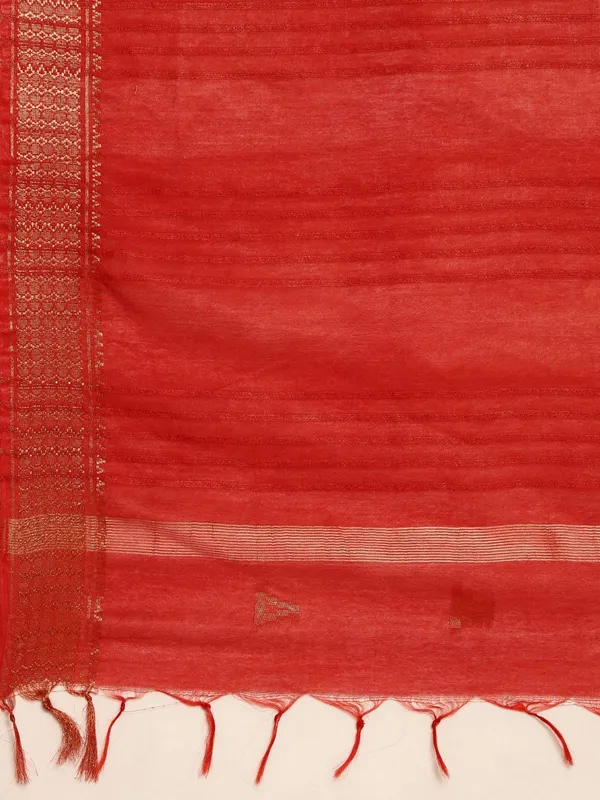 Red_colour_Silk_Blend_Saree_for_Women