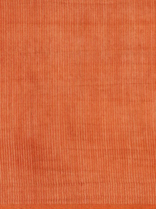 Orange_colour_Viscose_Rayon_Saree_for_Women