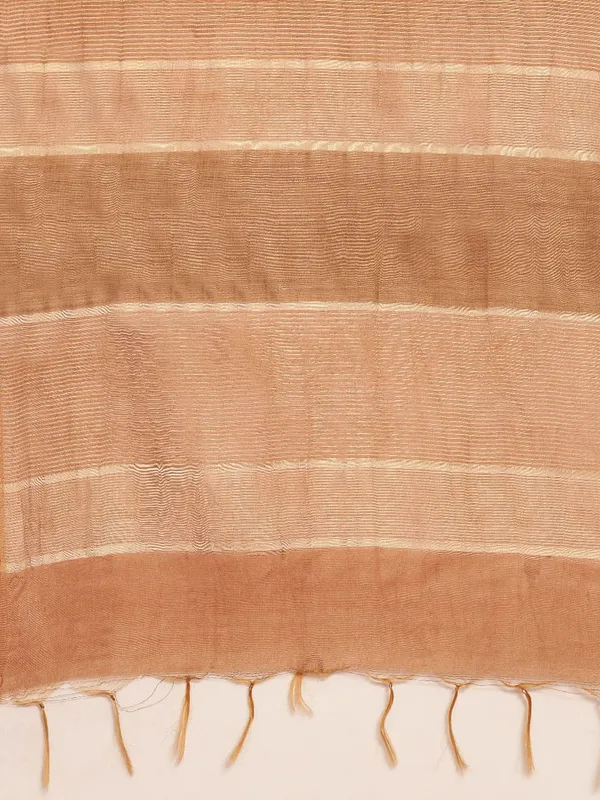 Orange_colour_Viscose_Rayon_Saree_for_Women