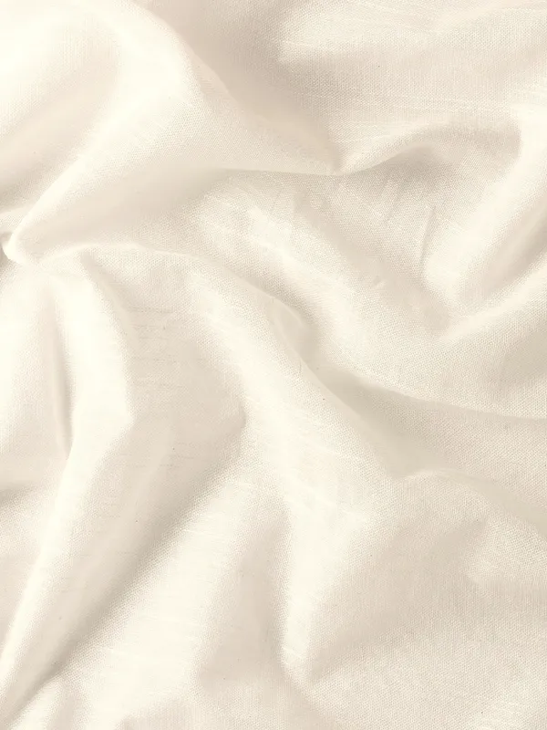 White_colour_Pure_Cotton_Saree_for_Women