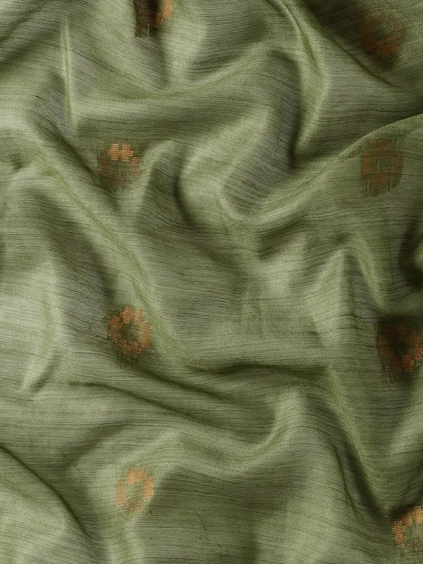 Green_colour_Silk_Blend_Saree_for_Women