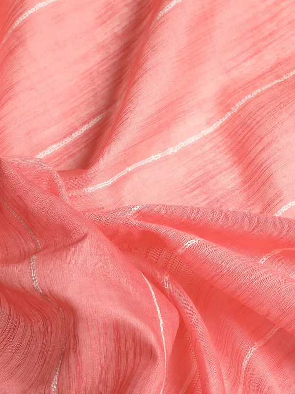 Peach_colour_Silk_Blend_Saree_for_Women