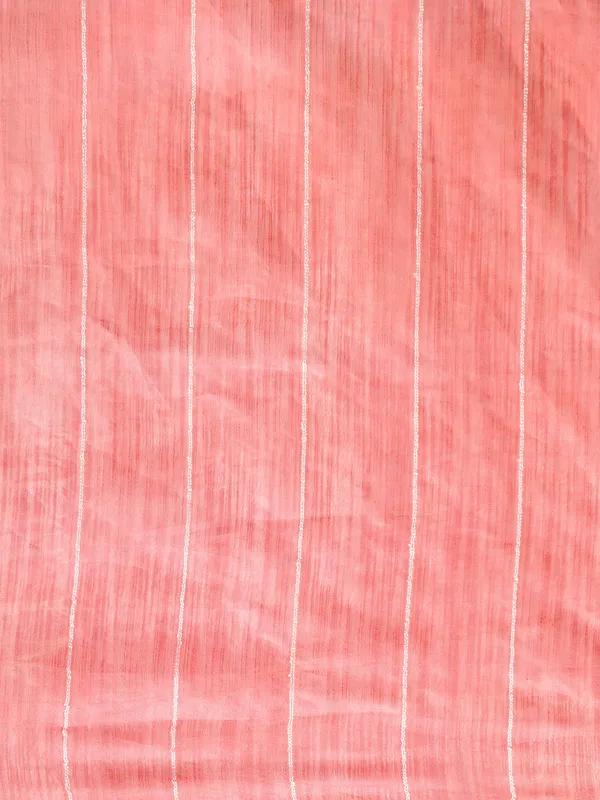 Peach_colour_Silk_Blend_Saree_for_Women