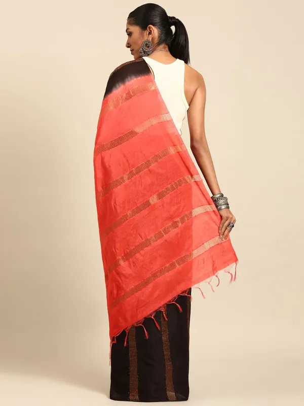 Black_colour_Silk_Blend_Saree_for_Women